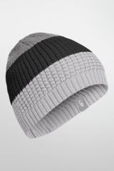 Image of Icebreaker Oasis Beanie-Metro/Black/Blizzard-One Size