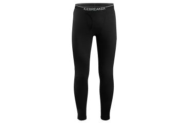 Image of Icebreaker Oasis Leggings w Fly, Black, 3XL, 100482001XXXL