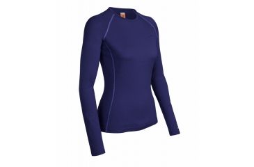 Image of Icebreaker Oasis Long Sleeve Crewe 200 - Women's-Medium-Horizon