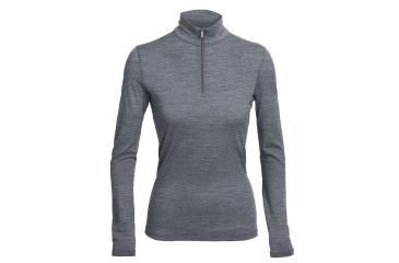 Image of Icebreaker Oasis Long Sleeve Half Zip, Gritstone Hthr, XL, 100515003XL