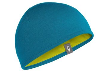 Image of Icebreaker Pocket Hat-Alpine/Chartreuse-One Size