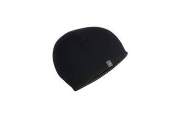 Image of Icebreaker Pocket Hat, Black/Snow, One Size, IBM200009OS