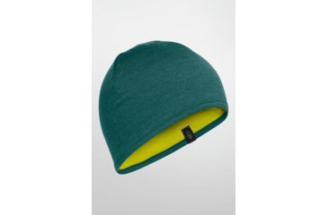 Image of Icebreaker Pocket Hat-Pine/Charteuse-One Size