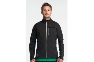 Image of Icebreaker Blast Long Sleeve Zip Clearance - Men's-Black-Medium