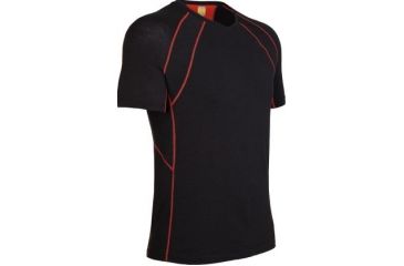 Image of Icebreaker Quest Crewe Short Sleeve - Men's-Carbon-Large