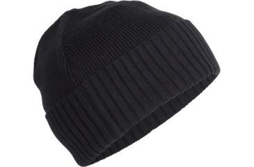 Image of Icebreaker Scout Beanie - Men's-Black-One Size