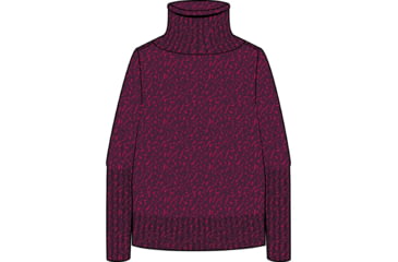 Image of Icebreaker Seevista Funnel Neck Sweater - Women's, Nightshade/Electron Pink, Medium, IB0A59LI899M