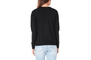 Image of Icebreaker Shearer Crewe Sweater - Womens, Black, Large, 104822001L