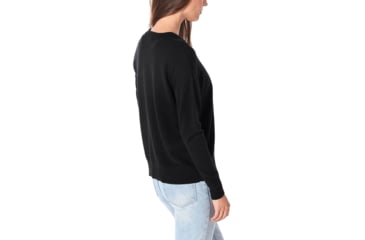 Image of Icebreaker Shearer Crewe Sweater - Womens, Black, Large, 104822001L