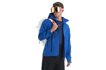 Image of Icebreaker Shell+ Peak Hooded Jacket - Mens, Lazurite, 2XL, IB0A56QB580XXL
