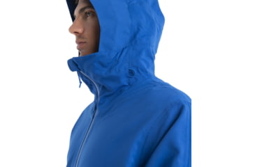 Image of Icebreaker Shell+ Peak Hooded Jacket - Mens, Lazurite, 2XL, IB0A56QB580XXL
