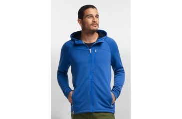 Image of Icebreaker Sierra+ Hood Jacket - Men's-Equinox Heather-X-Large