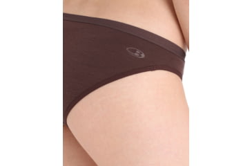 Image of Icebreaker Siren Bikini Briefs - Womens, Umber, Extra Large, IB103164738XL