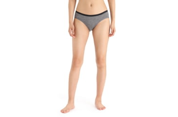 Image of Icebreaker Siren Hipkini Briefs - Womens, Gritstone Heather, Small, IB104704013S