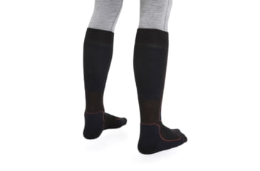 Image of Icebreaker Ski+ Medium Over The Calf Socks - Mens, Black/Royal Navy/Espresso, Medium, IB104884262M
