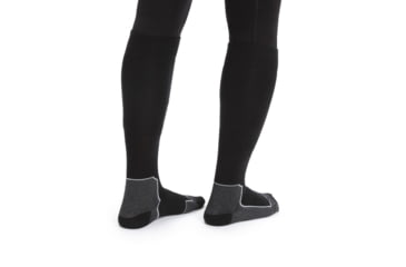 Image of Icebreaker Ski+ Ultralight Over The Calf Socks - Womens, Black, Small, IB104784001S