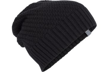 Image of Icebreaker Skyline Slouch Beanie - Unisex-Black