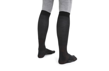 Image of Icebreaker Snow Liner Over The Calf Socks - Mens, Black, Large, IB103942001L