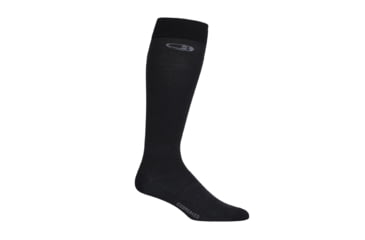 Image of Icebreaker Snow Liner Over The Calf Socks - Men's, Black, Large, IB103942001L