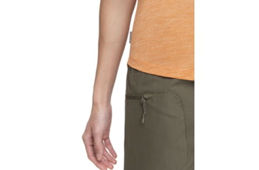 Image of Icebreaker Sphere II Short Sleeve Scoop T-Shirt - Womens, Earth Heather, Large, IB0A56EY875L