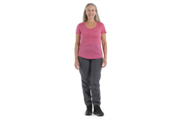Image of Icebreaker Sphere II Short Sleeve Scoop T-Shirt - Womens, Tempo Heather, Large, IB0A56EY943L