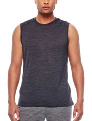 Image of Icebreaker Sphere Tank, Black Hthr, M, 103607002M