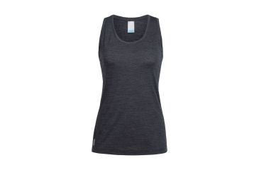 Image of Icebreaker Cool-Lite Sphere Tank - Women's, Black Heather, Large, 104088001L