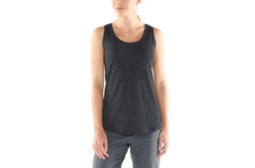 Image of Icebreaker Cool-Lite Sphere Tank - Women's, Black Heather, Medium, 104678001M