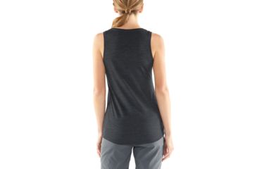 Image of Icebreaker Cool-Lite Sphere Tank - Women's, Black Heather, Medium, 104678001M