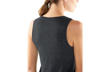 Image of Icebreaker Cool-Lite Sphere Tank - Women's, Black Heather, Medium, 104678001M