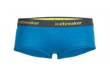 Image of Icebreaker Sprite Hot Pant - Women's-Alpine/Stealth-Small
