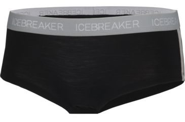 Image of Icebreaker Sprite Hot Pant - Women's-Black-X-Small