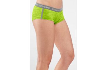 Image of Icebreaker Sprite Hot Pant - Women's-Honeydew-Large