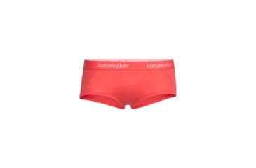 Image of Icebreaker Sprite Hot Pants - Women's, Poppy Red, Medium, 103023607M