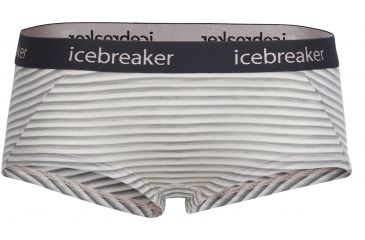Image of Icebreaker Sprite Hot Pants - Women's, Glow/Stripe, Medium, 103023-606-M