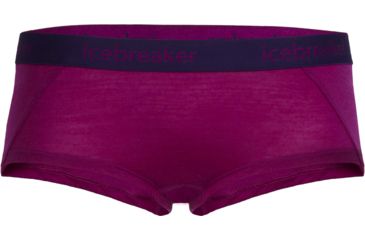 Image of Icebreaker Sprite Hot Pants - Women's, Vivid/Aura, Extra Small, 103023-502-XS