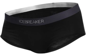 Image of Icebreaker Sprite Hot Pants - Women's, Black/Panther, Medium, 102113001M
