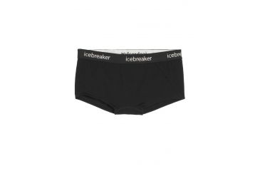 Image of Icebreaker Sprite Hot Pants - Women's, Black, Extra Small, IB103023001XS