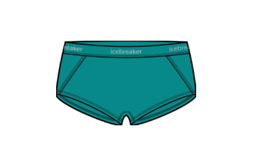 Image of Icebreaker Sprite Hot Pants - Women's, Flux Green, Small, IB103023861S