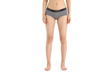 Image of Icebreaker Sprite Hot Pants - Women's, Gritstone Heather, Medium, IB103023013M