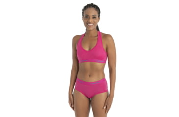 Image of Icebreaker Sprite Racerback Bra - Women's, Tempo, Extra Small, IB103020854XS
