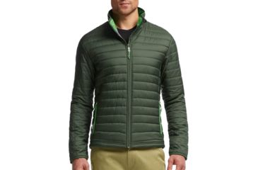 Image of Icebreaker Stratus Long Sleeve Zip Jacket - Men's-Conifer/Balsam-Large