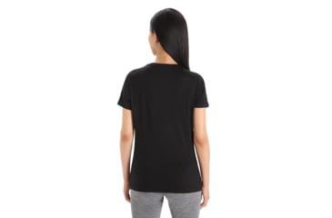 Image of Icebreaker Tech Lite II Short Sleeve T-Shirt - Womens, Black, Large, IB0A59J9001L