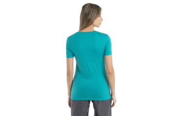 Image of Icebreaker Tech Lite II Short Sleeve T-Shirt - Womens, Flux Green, Medium, IB0A59J9861M