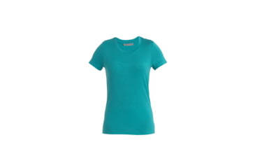Image of Icebreaker Tech Lite II Short Sleeve T-Shirt - Womens, Flux Green, Medium, IB0A59J9861M