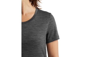 Image of Icebreaker Tech Lite II Short Sleeve T-Shirt - Womens, Gritstone Heather, Large, IB0A59J9004L
