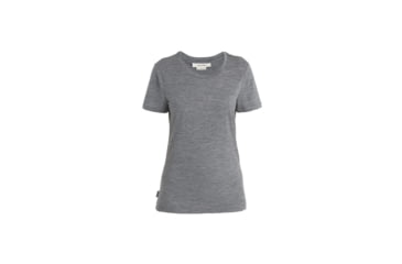 Image of Icebreaker Tech Lite II Short Sleeve T-Shirt - Womens, Gritstone Heather, Large, IB0A59J9004L