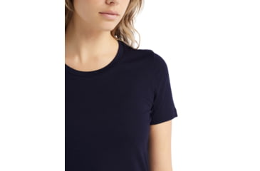 Image of Icebreaker Tech Lite II Short Sleeve T-Shirt - Womens, Midnight Navy, Small, IB0A59J9401S