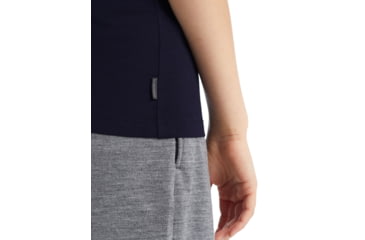 Image of Icebreaker Tech Lite II Short Sleeve T-Shirt - Womens, Midnight Navy, Small, IB0A59J9401S