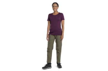 Image of Icebreaker Tech Lite II Short Sleeve T-Shirt - Women's, Nightshade, Small, IB0A59J9853S